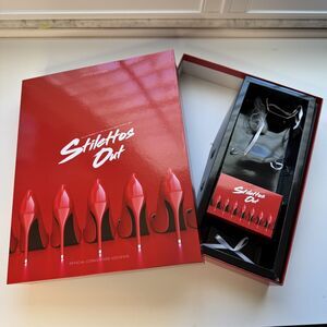 SOLD Stilettos Out Integrity Empty Oasis Agnes Large Box Red Storage Replacement
